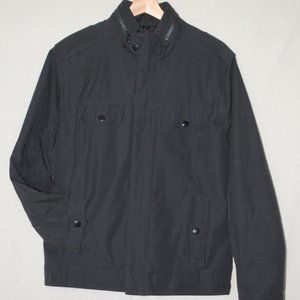 Kenneth Cole, Gray Mens Moto Jacket